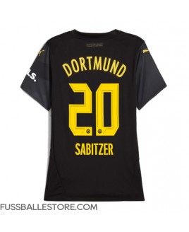 Günstige Borussia Dortmund Marcel Sabitzer #20 Auswärtstrikot Damen 2024-25 Kurzarm